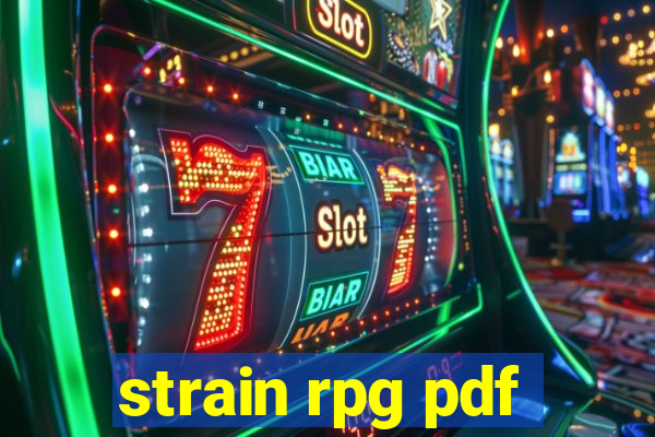 strain rpg pdf